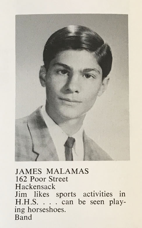 James Malamas HHS 1966 Grad Photo